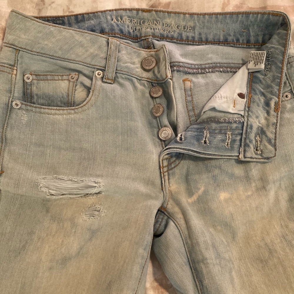 American Eagle cropped jeans
